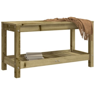 vidaXL Παγκάκι Κήπου 82,5x35x45cm από Εμποτισμένο Ξύλο Πεύκου 1 τεμ.