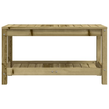 vidaXL Παγκάκι Κήπου 82,5x35x45cm από Εμποτισμένο Ξύλο Πεύκου 1 τεμ.