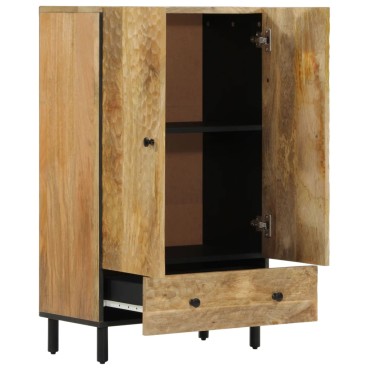 vidaXL Ντουλάπι 60x33x100cm από Μασίφ Ξύλο Μάνγκο 1 τεμ.