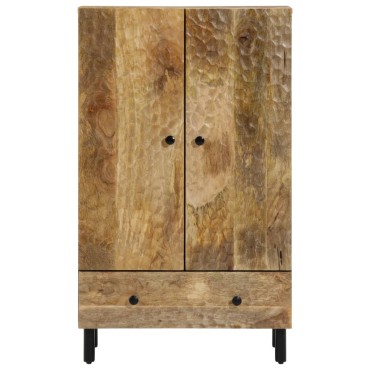 vidaXL Ντουλάπι 60x33x100cm από Μασίφ Ξύλο Μάνγκο 1 τεμ.