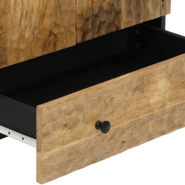vidaXL Ντουλάπι 60x33x100cm από Μασίφ Ξύλο Μάνγκο 1 τεμ.