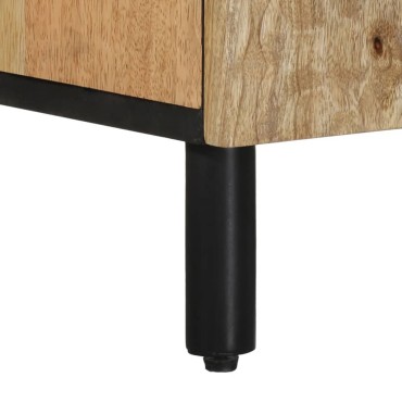 vidaXL Βοηθητικό Ντουλάπι 60x33x75cm από Μασίφ Ξύλο Μάνγκο 1 τεμ.