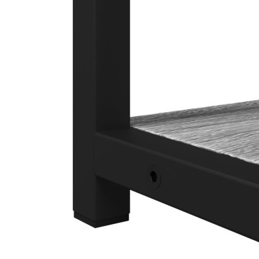 vidaXL Καθρέφτης Μπάνιου Ντουλάπι Γκρι Sonoma 60x16x60cm Επεξ. Ξύλο 1 τεμ.