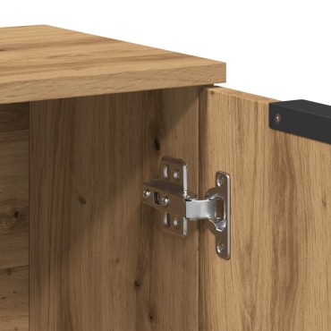 vidaXL Μπουφές Αρτισιανή Δρυς 60x30x70cm από Επεξεργασμένο Ξύλο 1 τεμ.