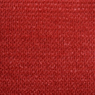 vidaXL Πανί Σκίασης Κόκκινο 6 x 6 μ. από HDPE 160 γρ./μ²