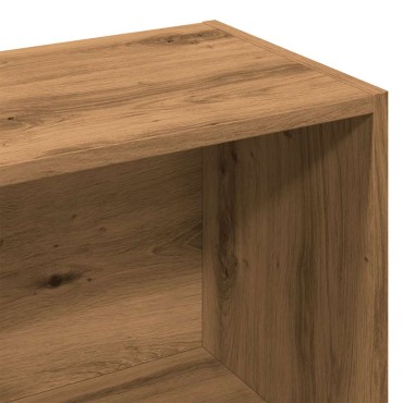 vidaXL Βιβλιοθήκη Artisan Δρυς 98x29x97,5cm Επεξεργασμένο Ξύλο 1 τεμ.