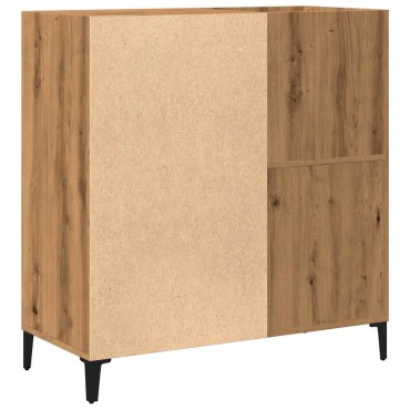 vidaXL Δισκοθήκη τεχνίτης Δρυς 84,5x38x89cm από Επεξεργασμένο Ξύλο 1 τεμ.