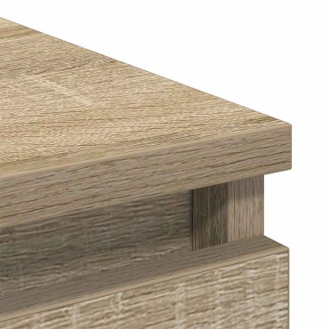 vidaXL Ντουλάπι Sonoma δρυς 80x35x76cm Επεξεργασμένο Ξύλο 1 τεμ.