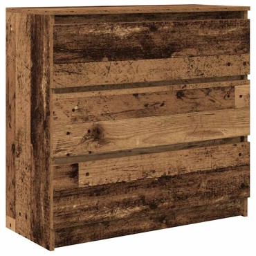 vidaXL Ντουλάπι Παλιό Ξύλο 80x35x76cm Επεξεργασμένο Ξύλο 1 τεμ.