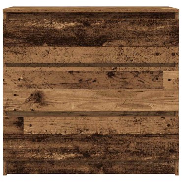 vidaXL Ντουλάπι Παλιό Ξύλο 80x35x76cm Επεξεργασμένο Ξύλο 1 τεμ.