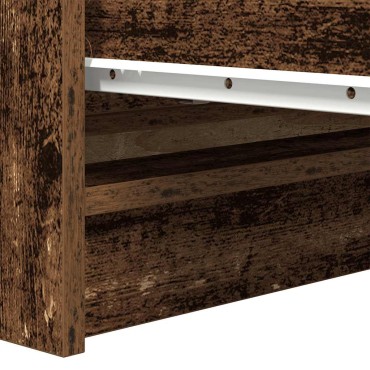 vidaXL Ντουλάπι Παλιό Ξύλο 80x35x76cm Επεξεργασμένο Ξύλο 1 τεμ.