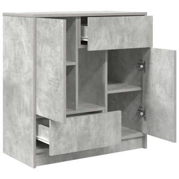vidaXL Συρταριέρα με Συρτάρια και Πόρτες 70,5x34x74,5 εκ 1 τεμ.