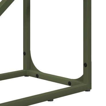 vidaXL Ράφι για καυσόξυλα 40x25x100 εκ. Ατσάλι ψυχρής έλασης