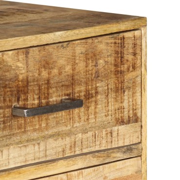 vidaXL Συρταριέρα 45x35x106cm από Μασίφ Ξύλο Μάνγκο 1 τεμ.