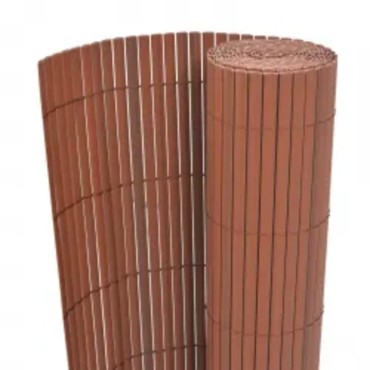 vidaXL Περίφραξη Κήπου Διπλής Όψης Καφέ 110x400cm