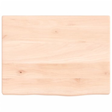 vidaXL Ράφι Τοίχου 40x30x2cm από Ακατέργαστο Μασίφ Ξύλο Δρυός 1 τεμ.