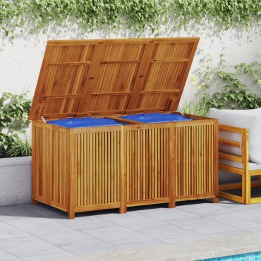 vidaXL Μπαούλο Αποθήκευσης Κήπου 150x80x75cm από Μασίφ Ξύλο Ακακίας 1 τεμ.
