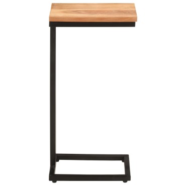 vidaXL Τραπέζια Βοηθητικά 2 τεμ. 31,5x24,5x64,5cm Μασίφ Ξύλο Ακακίας
