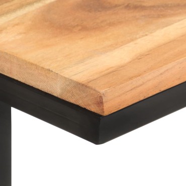 vidaXL Τραπέζια Βοηθητικά 2 τεμ. 31,5x24,5x64,5cm Μασίφ Ξύλο Ακακίας