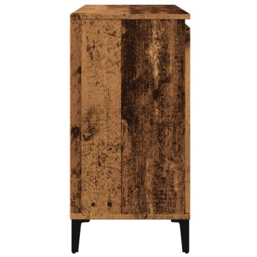 vidaXL Ραφιέρα Όψη Παλαιού Ξύλου 102x35x70cm Επεξεργασμένο Ξύλο 1 τεμ.