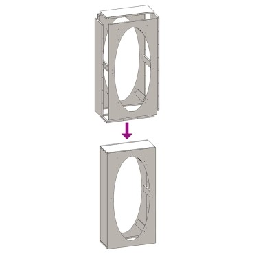 vidaXL Ράφι για καυσόξυλα 50x23x100 εκ. Ατσάλι σκληρυθέν στον αέρα