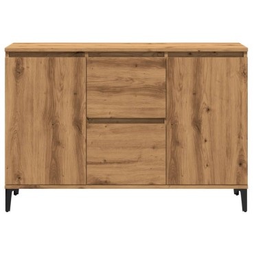 vidaXL Μπουφές Αρτισιανή Δρυς 102x35x70cm από Επεξεργασμένο Ξύλο 1 τεμ.
