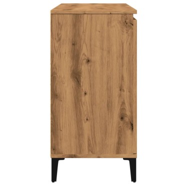 vidaXL Μπουφές Αρτισιανή Δρυς 102x35x70cm από Επεξεργασμένο Ξύλο 1 τεμ.