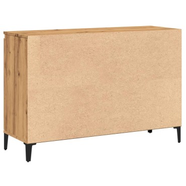 vidaXL Μπουφές Αρτισιανή Δρυς 102x35x70cm από Επεξεργασμένο Ξύλο 1 τεμ.