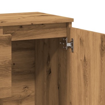 vidaXL Μπουφές Αρτισιανή Δρυς 102x35x70cm από Επεξεργασμένο Ξύλο 1 τεμ.