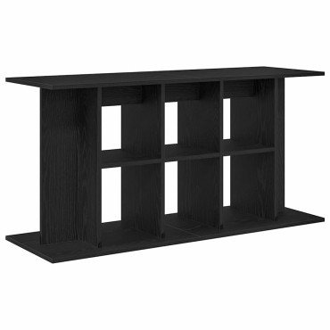 vidaXL Βάση Ενυδρείου Μαύρη Δρυς 120x40x60 εκ. από Επεξεργασμένο Ξύλο
