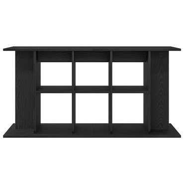 vidaXL Βάση Ενυδρείου Μαύρη Δρυς 120x40x60 εκ. από Επεξεργασμένο Ξύλο