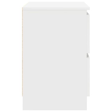 vidaXL Έπιπλο Τηλεόρασης Λευκό 40x35x54cm από Επεξεργ. Ξύλο