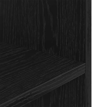 vidaXL Βάση Ενυδρείου Μαύρη Δρυς 60x30x60 εκ. από Επεξεργασμένο Ξύλο