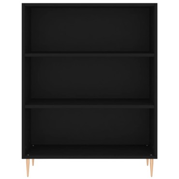 vidaXL Ντουλάπι Μαύρο 69,5x34x180cm από Επεξεργασμένο Ξύλο 1 τεμ.