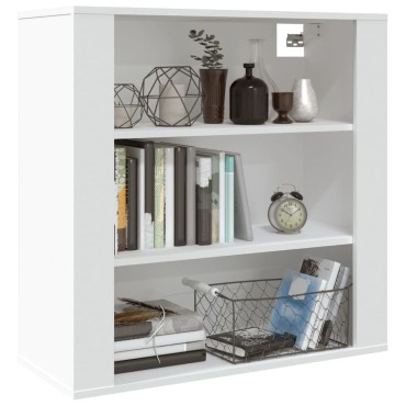vidaXL Ντουλάπι Τοίχου Λευκό 80x33x80cm από Επεξεργασμένο Ξύλο 1 τεμ.