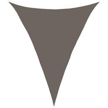 vidaXL Πανί Σκίασης Ανθρακί 5 x 7 x 7 μ. από HDPE 160 γρ./μ²