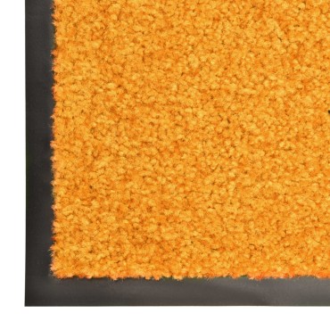 vidaXL Πατάκι Εισόδου Πλενόμενο Πορτοκαλί 120 x 180 εκ.