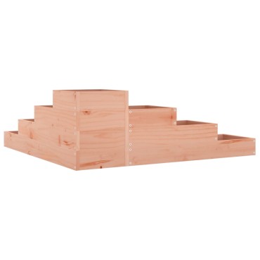 vidaXL Ζαρντινιέρα Κήπου 4 Επιπέδων 106x104,5x36 εκ Μασίφ Ψευδοτσούγκα