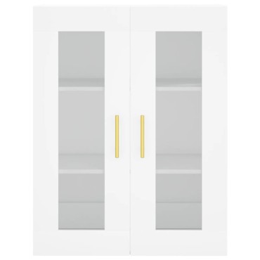 vidaXL Ντουλάπι Λευκό 69,5x34x180cm από Επεξεργασμένο Ξύλο 1 τεμ.