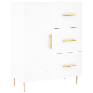 vidaXL Ντουλάπι Λευκό 69,5x34x180cm από Επεξεργασμένο Ξύλο 1 τεμ.
