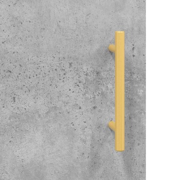 vidaXL Ντουλάπι Γκρι Σκυροδέματος 69,5x34x180cm Επεξεργασμένο Ξύλο 1 τεμ.