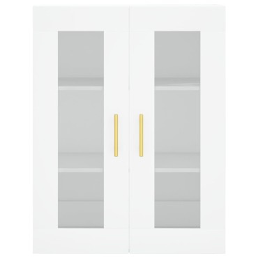 vidaXL Ντουλάπι Λευκό 69,5x34x180cm από Επεξεργασμένο Ξύλο 1 τεμ.