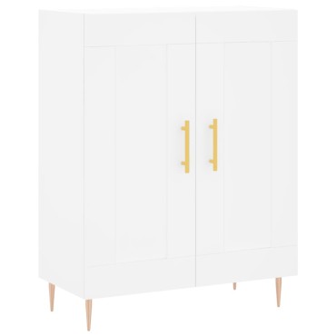 vidaXL Ντουλάπι Λευκό 69,5x34x180cm από Επεξεργασμένο Ξύλο 1 τεμ.