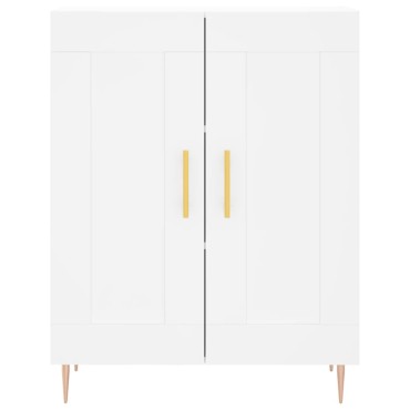 vidaXL Ντουλάπι Λευκό 69,5x34x180cm από Επεξεργασμένο Ξύλο 1 τεμ.