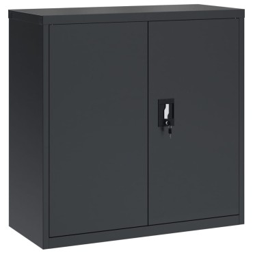 vidaXL Αρχειοθήκη Ανθρακί 90x40x90cm από Ατσάλι 1 τεμ.