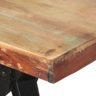 vidaXL Τραπεζαρία 180x90x76cm από Μασίφ Ανακυκλωμένο Ξύλο 1 τεμ.