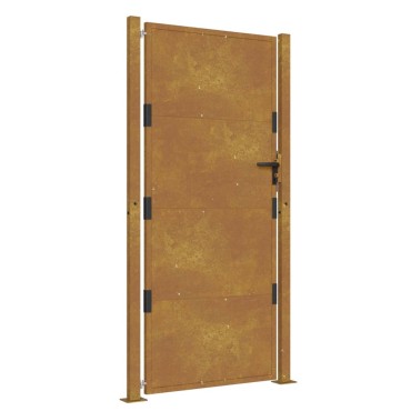 vidaXL Πύλη Κήπου 105 x 180 εκ. από Ατσάλι Corten