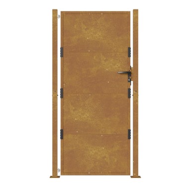 vidaXL Πύλη Κήπου 105 x 180 εκ. από Ατσάλι Corten