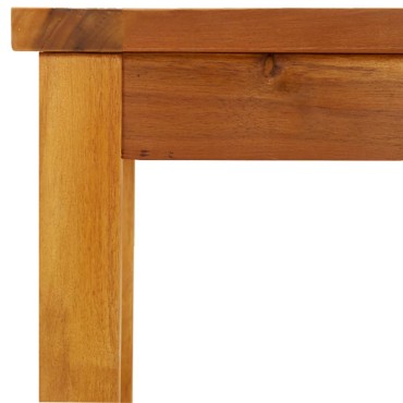 vidaXL Παγκάκι Κήπου 180x35x45cm από Μασίφ Ξύλο Ακακίας 1 τεμ.
