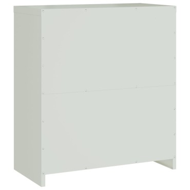 vidaXL Αρχειοθήκη Ανοιχτό Γκρι 79x40x90cm από Ατσάλι 1 τεμ.